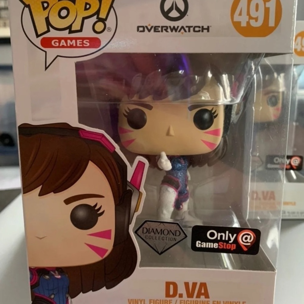 Funko POP D.Va, Diamond Collection, GS Exclusive